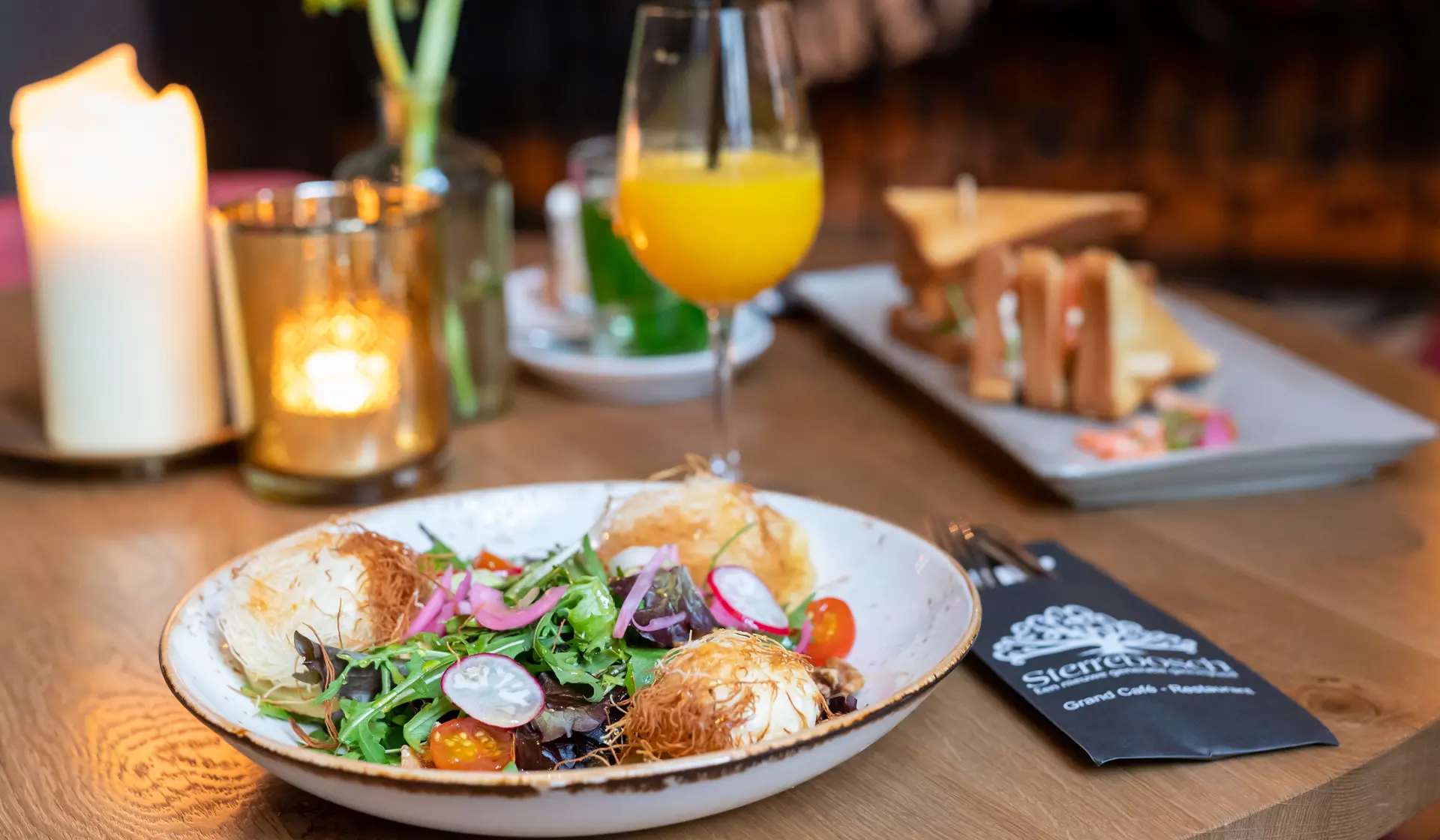 In Wijchen lunchen bij Sterrebosch